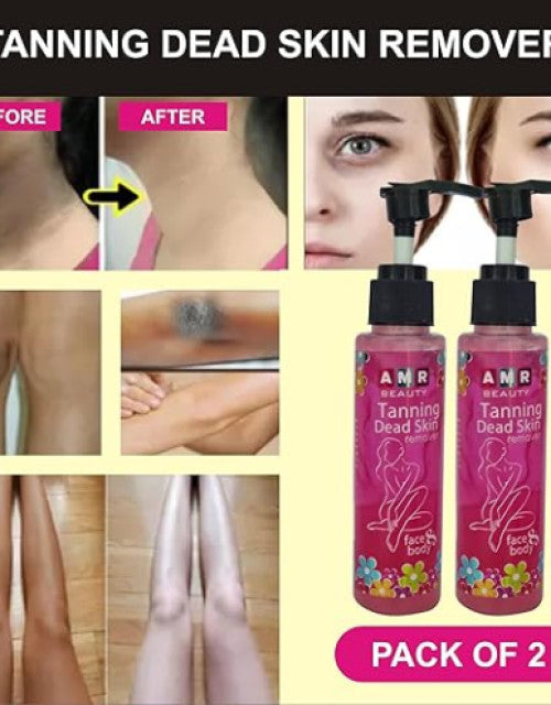 AMR Beauty Tanning Dead Skin Remover Vitamin E(Pack of 2)